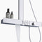 Lefton Thermostatic Shower System with Rainfall Showerhead & Digital Temperature Display-RSS2301