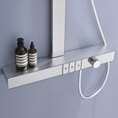 Lefton Thermostatic Shower System with Rainfall Showerhead & Digital Temperature Display-RSS2301