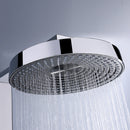 Lefton Thermostatic Shower System with Rainfall Showerhead & Digital Temperature Display-RSS2301