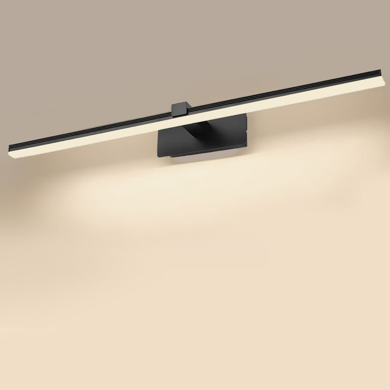 24''/31''/35'' Modern Linear Bathroom Vanity Light Bar with LED Mirror Wall Illumination